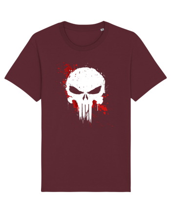 PUN SKULL Burgundy