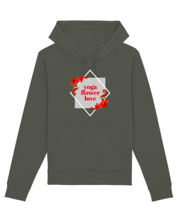 yoga floral design11 Khaki