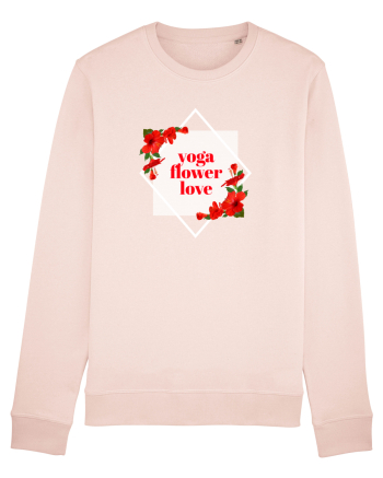 yoga floral design11 Candy Pink