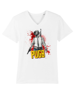 PUGB  Tricou mânecă scurtă guler V Bărbat Presenter