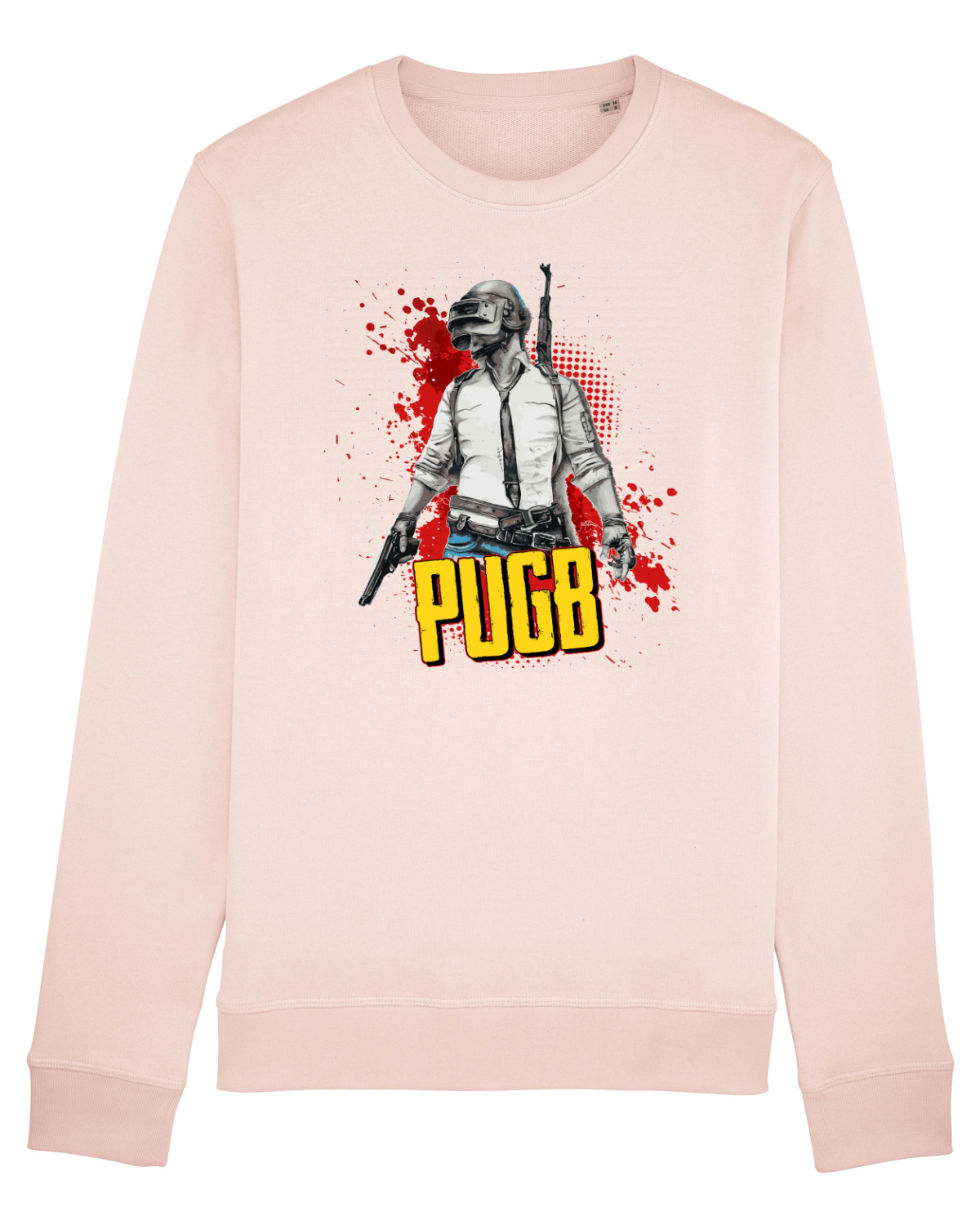 Bluză mânecă lungă Unisex Rise Candy Pink