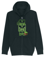 Mmmminecraft Hanorac cu fermoar Unisex Connector