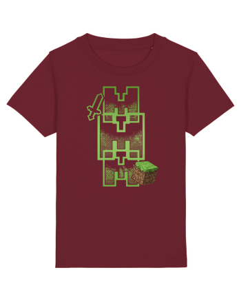 Mmmminecraft Burgundy
