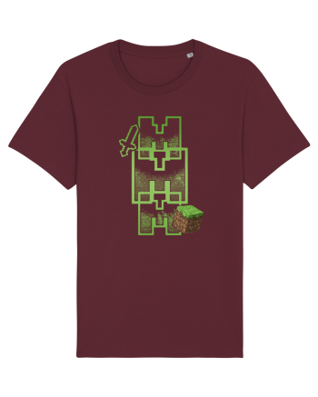 Mmmminecraft Burgundy