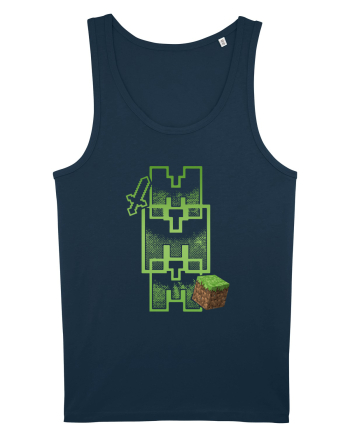 Mmmminecraft Navy