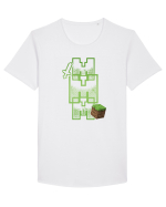 Mmmminecraft Tricou mânecă scurtă guler larg Bărbat Skater