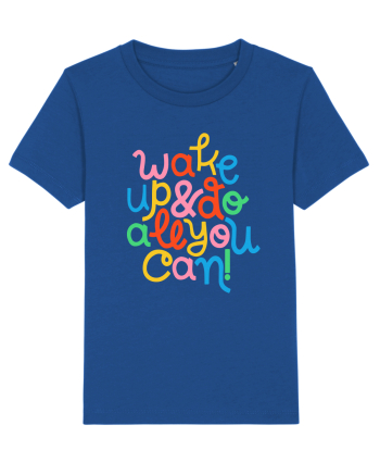 Wake up and do all you can! Majorelle Blue