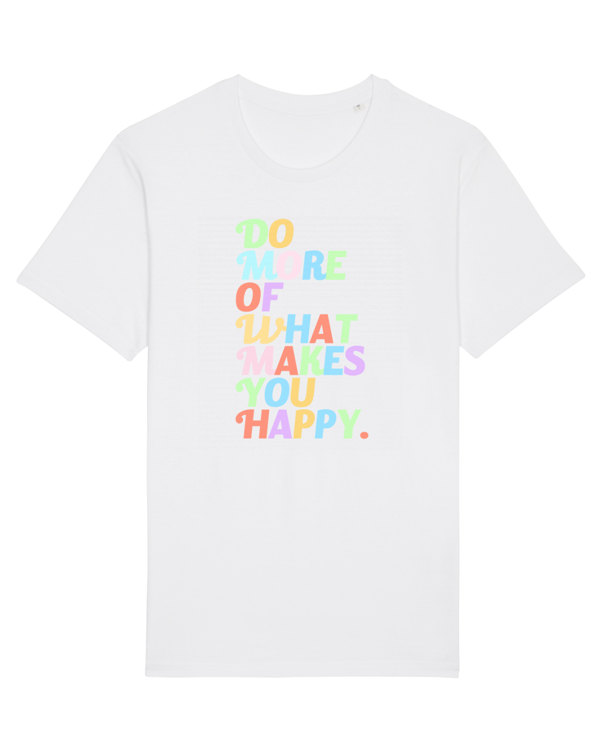 Tricou mânecă scurtă Unisex Rocker White