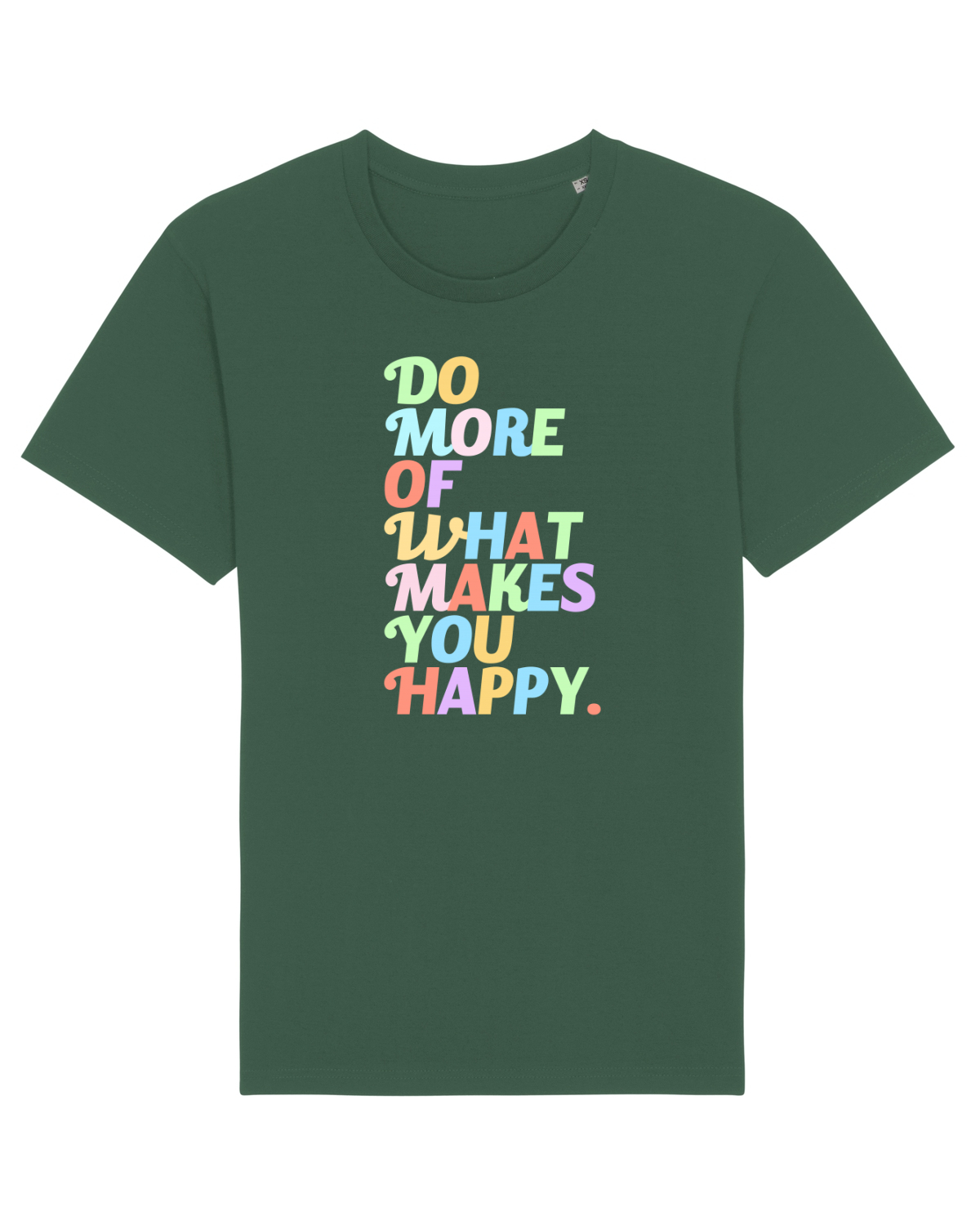 Tricou mânecă scurtă Unisex Rocker Bottle Green