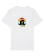 Usor de distras de bere Tricou mânecă scurtă Unisex Rocker