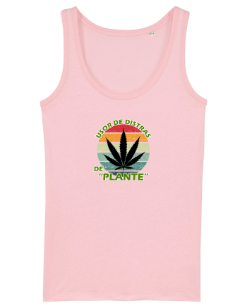 Usor de distras de plante Cotton Pink