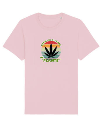 Usor de distras de plante Cotton Pink