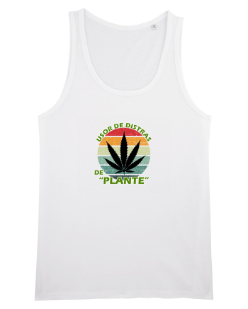 Usor de distras de plante White