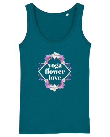 yoga floral design2 Ocean Depth
