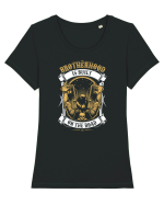 Brotherhood Tricou mânecă scurtă guler larg fitted Damă Expresser