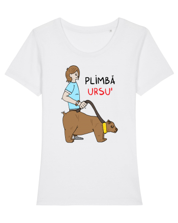 Plimbă ursu' White
