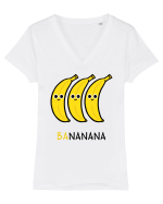 baNaNaNa Tricou mânecă scurtă guler V Damă Evoker