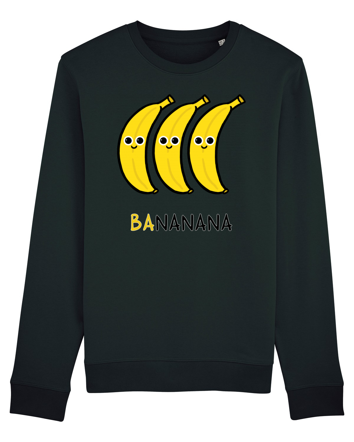 Bluză mânecă lungă Unisex Rise Black