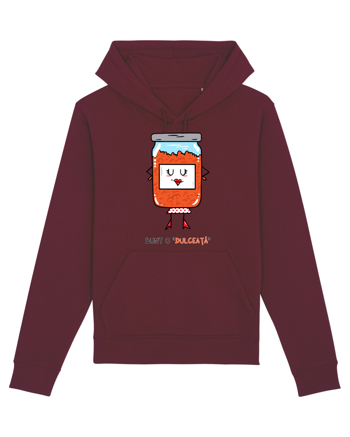 Hanorac Unisex Drummer Burgundy