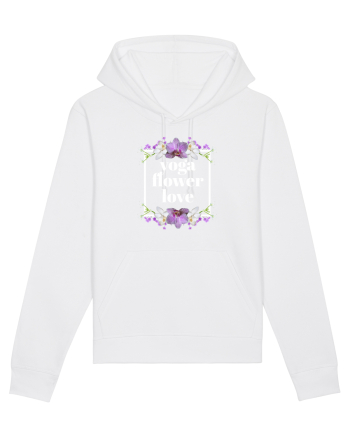 yoga floral design3 White