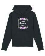 yoga floral design3 Hanorac Unisex Drummer