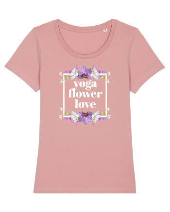 yoga floral design3 Canyon Pink