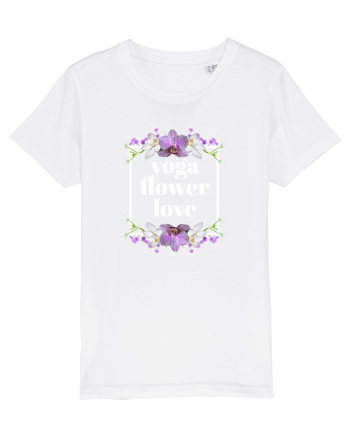 yoga floral design3 White