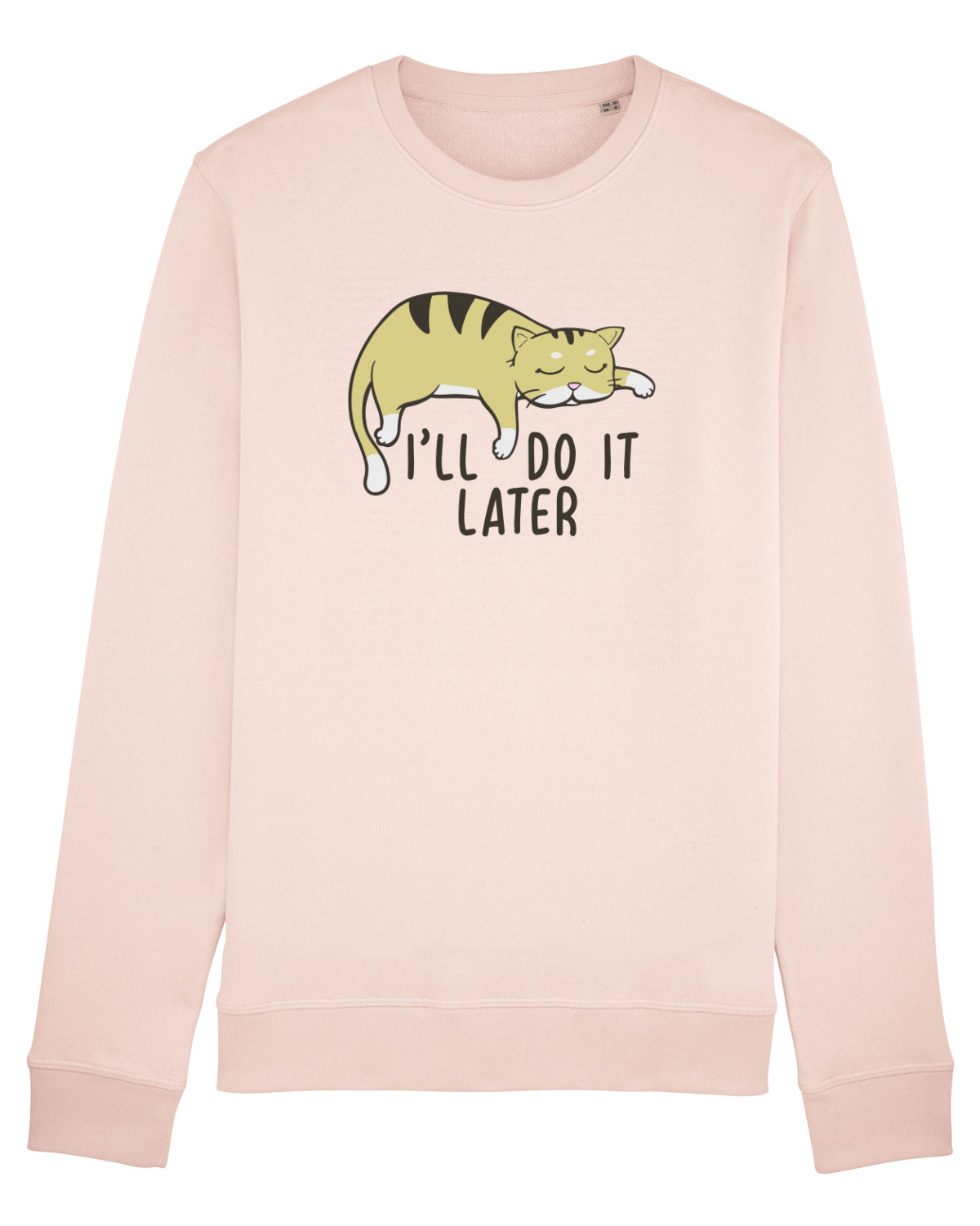 Bluză mânecă lungă Unisex Rise Candy Pink