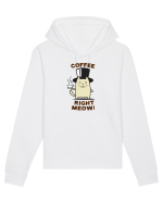 Coffee right Meow Hanorac Unisex Drummer