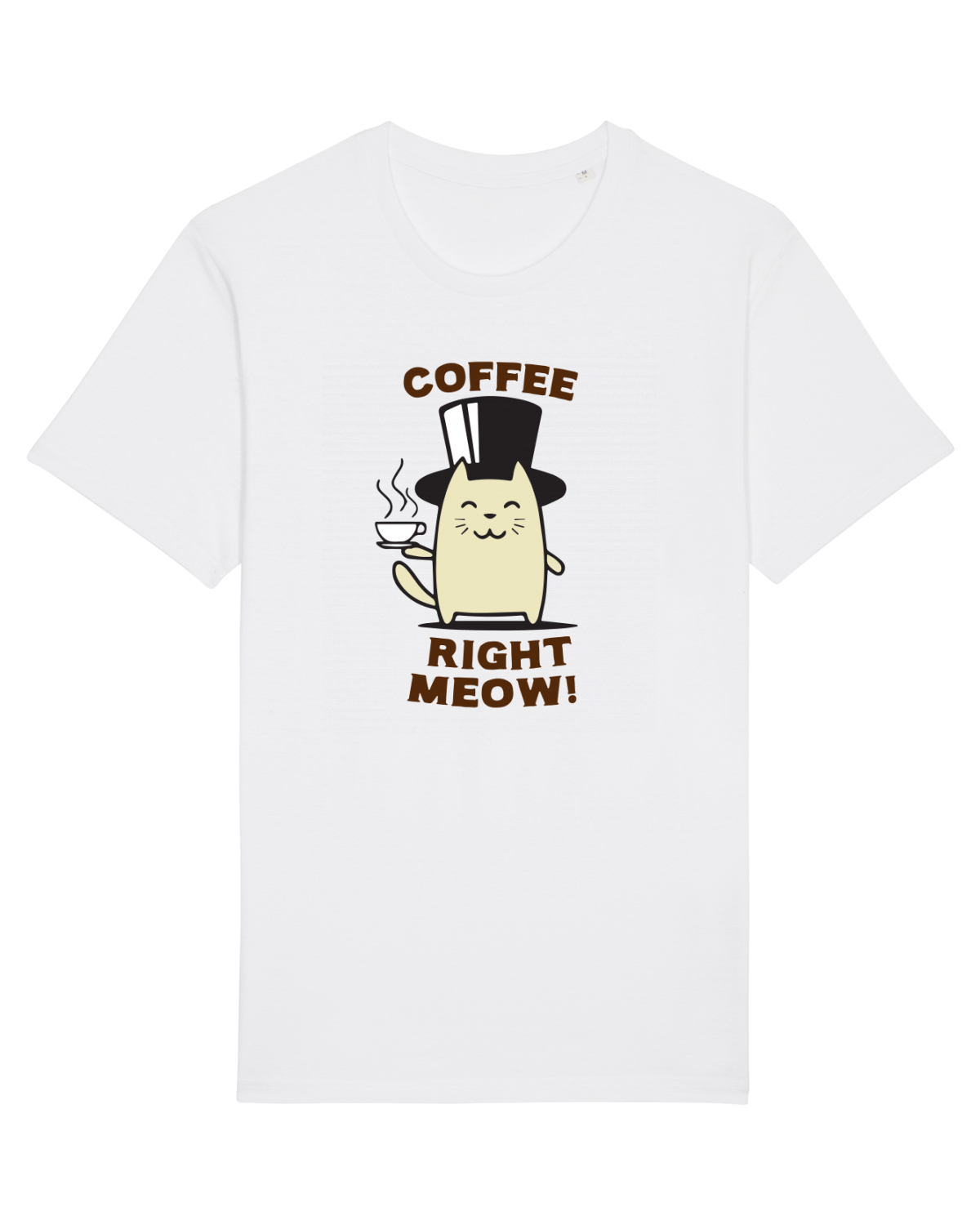 Tricou mânecă scurtă Unisex Rocker White