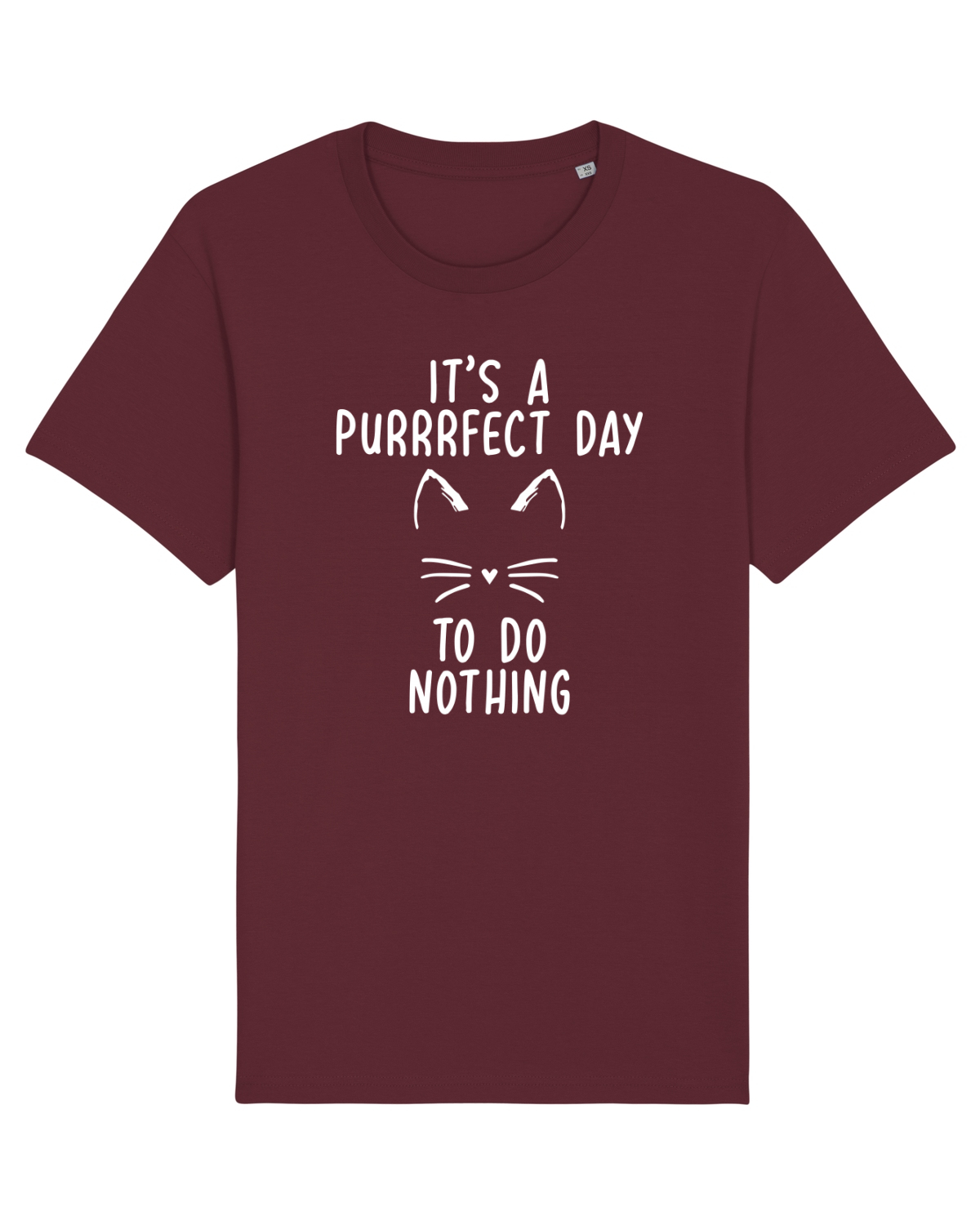 Tricou mânecă scurtă Unisex Rocker Burgundy