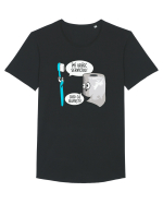 Imi urasc serviciul Tricou mânecă scurtă guler larg Bărbat Skater