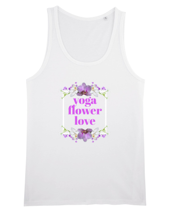 yoga floral design4 White