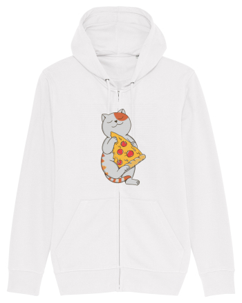 Pizza Cat White