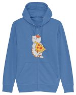 Pizza Cat Hanorac cu fermoar Unisex Connector