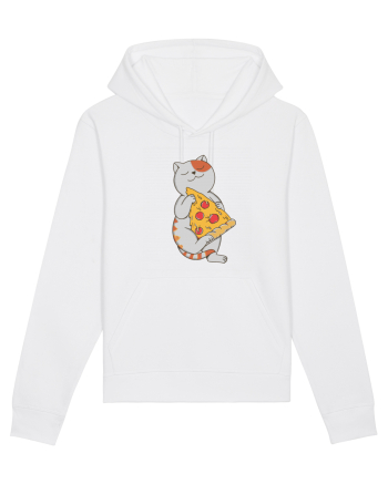Pizza Cat White