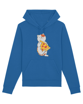 Pizza Cat Royal Blue