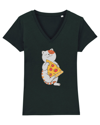 Pizza Cat Black