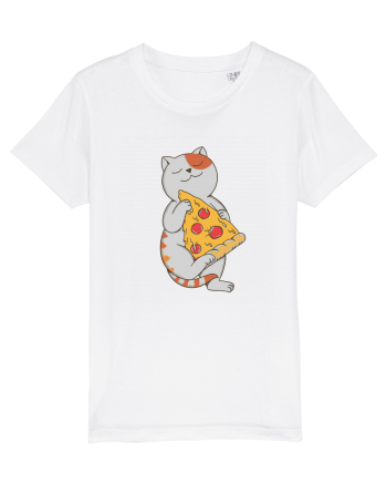 Pizza Cat White