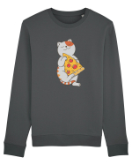 Pizza Cat Bluză mânecă lungă Unisex Rise