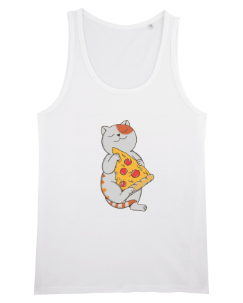 Pizza Cat White