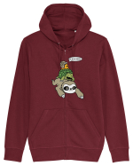 Nu asa de repede! Hanorac cu fermoar Unisex Connector