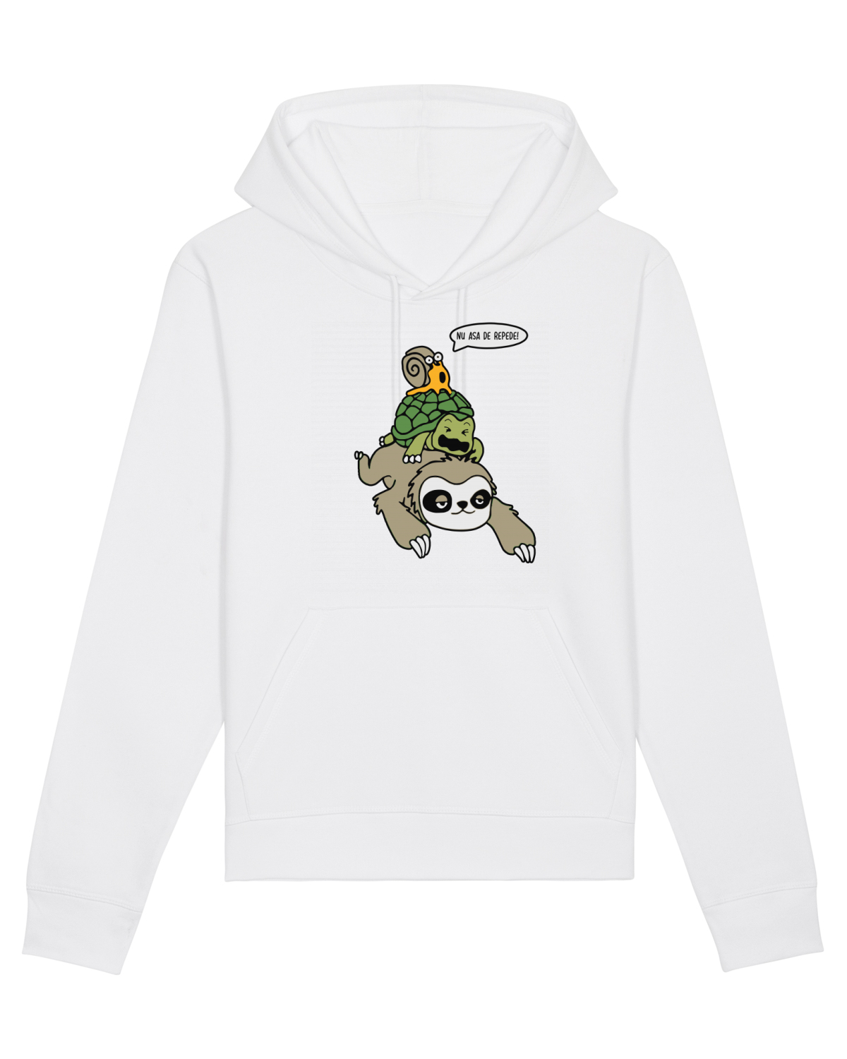 Hanorac Unisex Drummer White