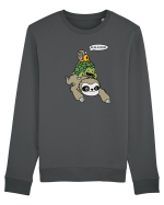 Nu asa de repede! Bluză mânecă lungă Unisex Rise
