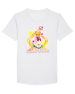 Sailor Moon Tricou mânecă scurtă guler larg Bărbat Skater