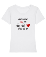 Leveling UP Tricou mânecă scurtă guler larg fitted Damă Expresser