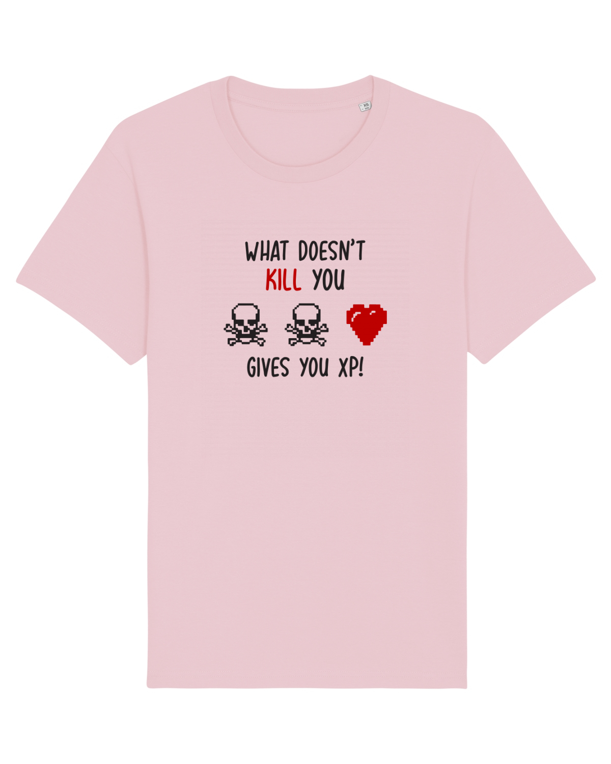 Tricou mânecă scurtă Unisex Rocker Cotton Pink