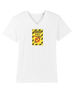 Unvaccinated Tricou mânecă scurtă guler V Bărbat Presenter