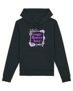 yoga floral design5 Hanorac Unisex Drummer