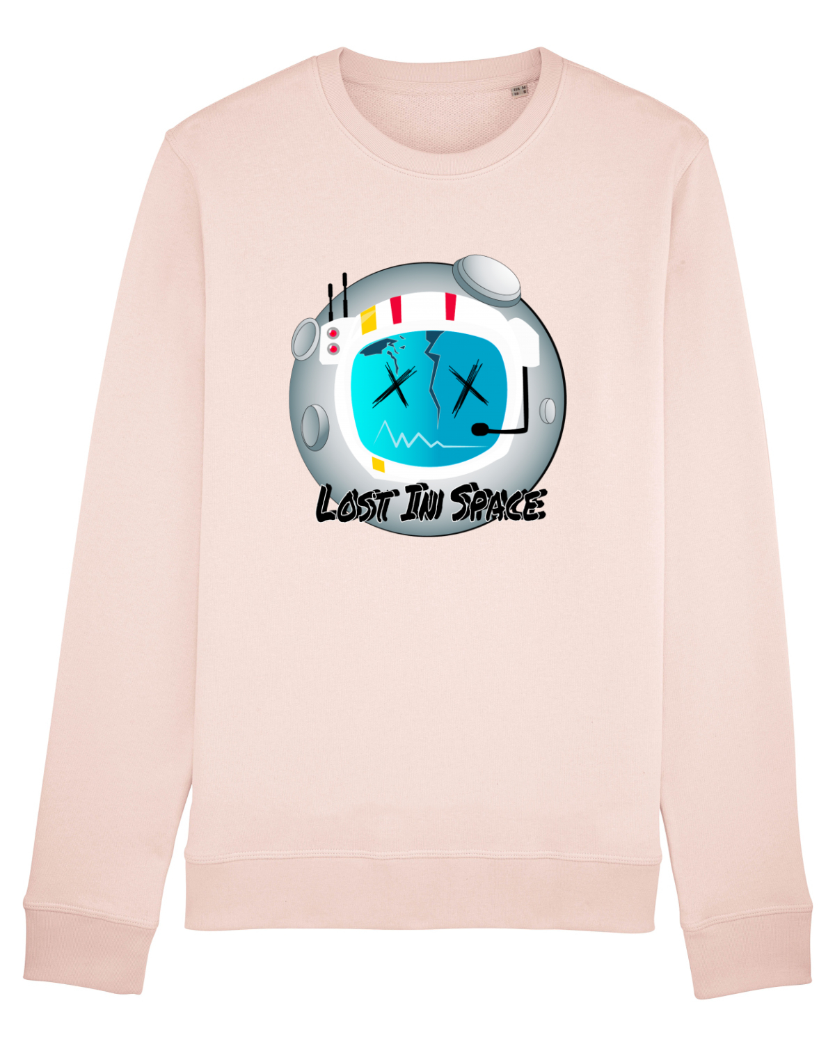 Bluză mânecă lungă Unisex Rise Candy Pink